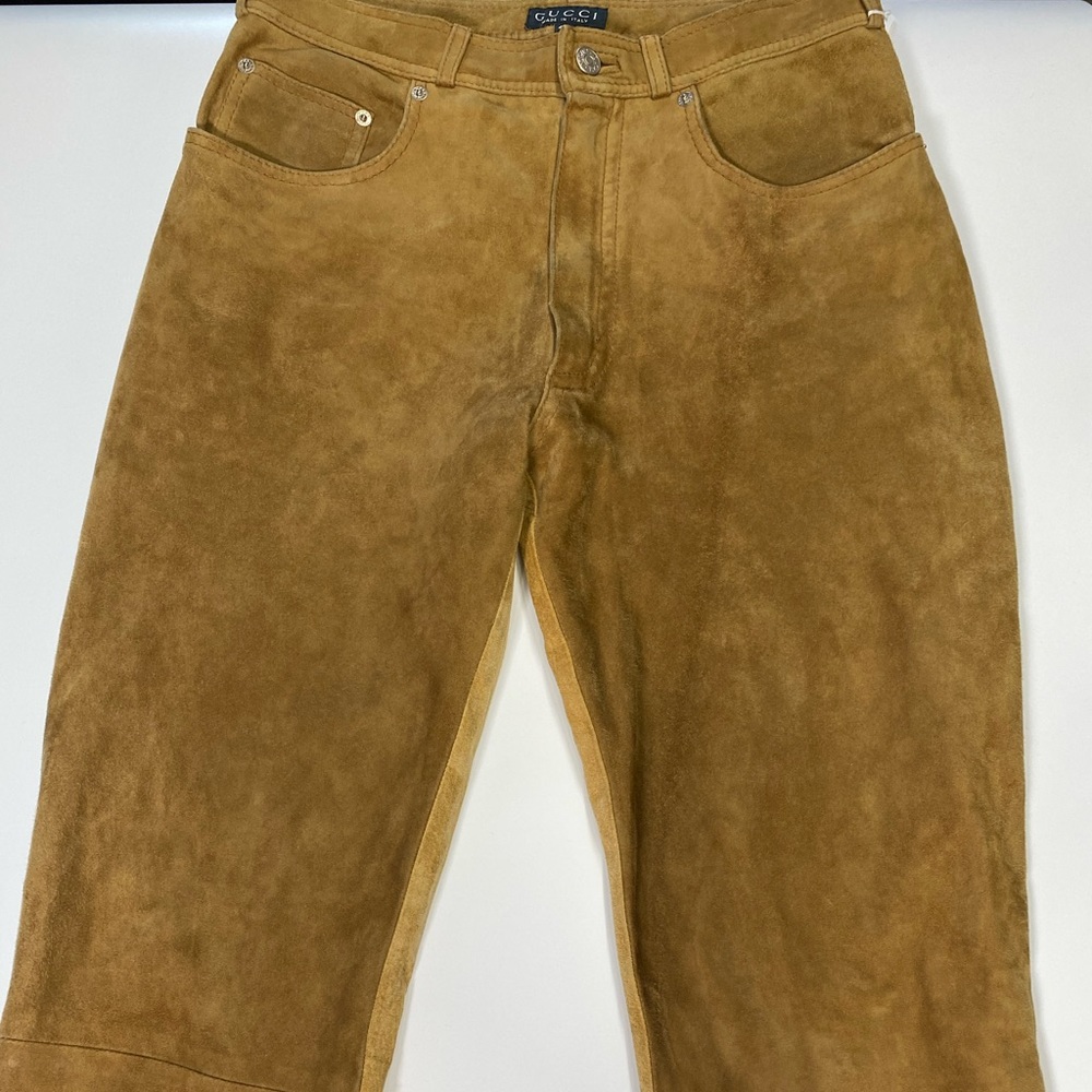 Gucci leather pants